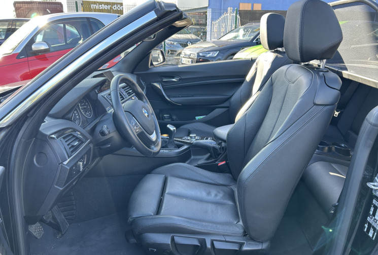 BMW Série 2 Cabriolet (F23) 218I 136 Ch LUXURY * SIEGES CHAUFFANTS * GPS * !! 40.000 KM !! 