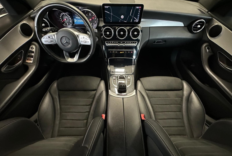Mercedes CLASSE C 220 d 194 ch AMG Line 9G-Tronic / Entretien MB / 1ère main / TVA récupérable