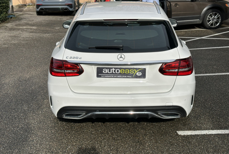 Mercedes CLASSE C 220 d 194 ch AMG Line 9G-Tronic / Entretien MB / 1ère main / TVA récupérable