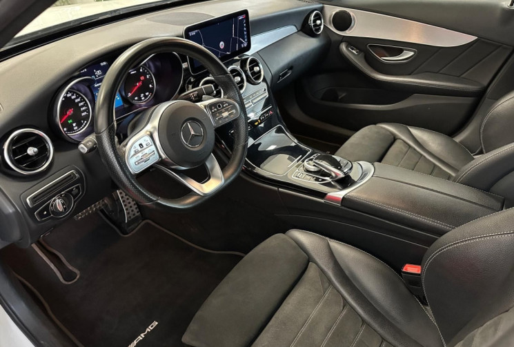 Mercedes CLASSE C 220 d 194 ch AMG Line 9G-Tronic / Entretien MB / 1ère main / TVA récupérable