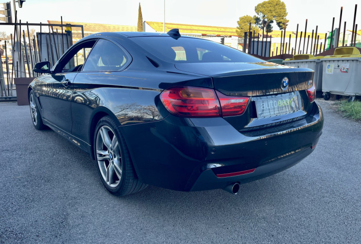 BMW Série 4 Coupé 420i 184 cv BVA (F32) Pack M / Suivi BMW / Toit Ouvrant / Caméra 360 / Tête haute