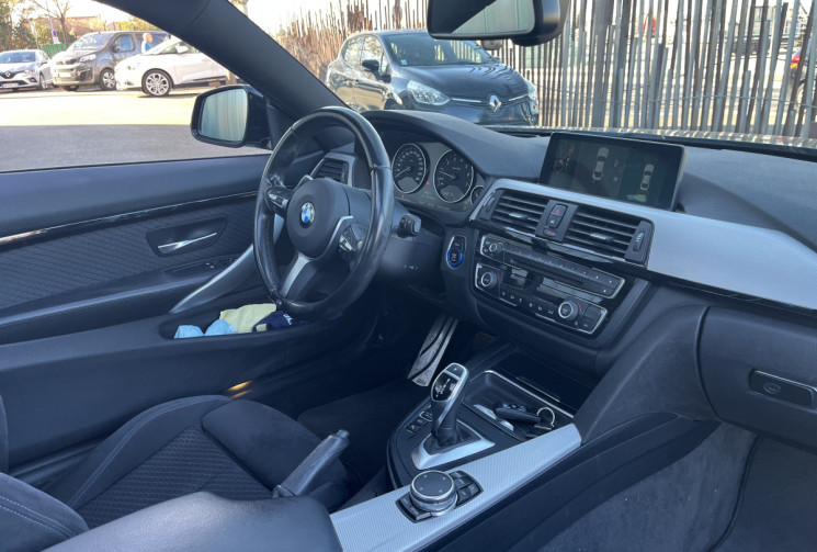 BMW Série 4 Coupé 420i 184 cv BVA (F32) Pack M / Suivi BMW / Toit Ouvrant / Caméra 360 / Tête haute