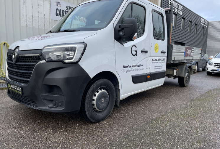 Renault Master Benne F3500 L3 2.3 dCi 145 ch Double Cabine Confort/6 places/49800 km/TVA Récupérable
