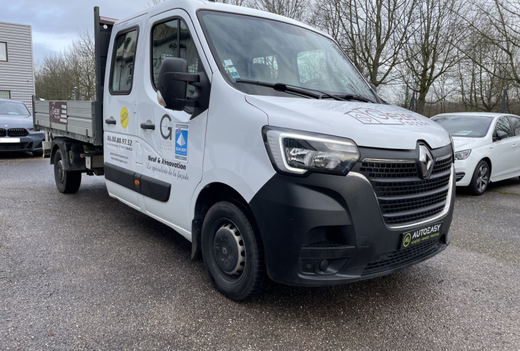 Renault Master Benne F3500 L3 2.3 dCi 145 ch Double Cabine Confort/6 places/49800 km/TVA Récupérable