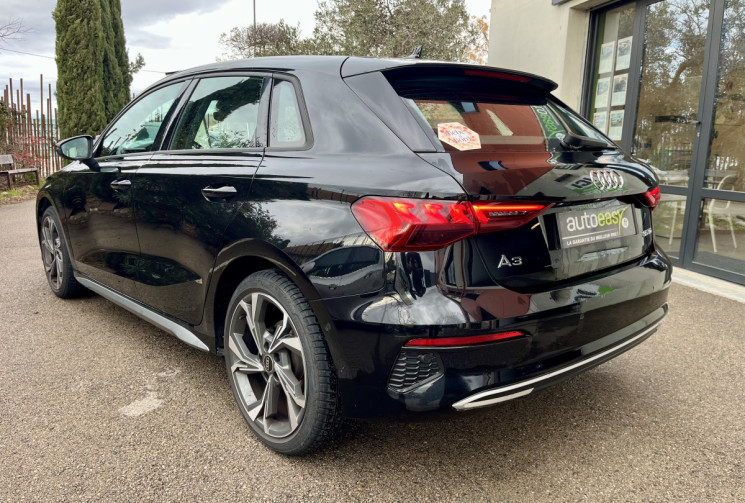 AUDI A3 Sportback IV 35 TDI S TRONIC 150cv BVA / CARPLAY / Sièges chauffants 