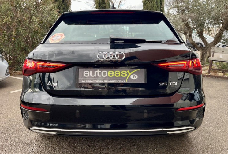 AUDI A3 Sportback IV 35 TDI S TRONIC 150cv BVA / CARPLAY / Sièges chauffants 