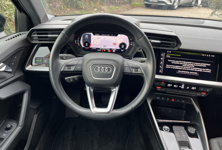 AUDI A3 Sportback IV 35 TDI S TRONIC 150cv BVA / CARPLAY / Sièges chauffants 