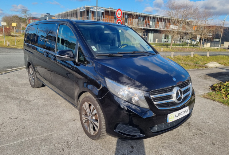 MERCEDES CLASSE V long exclusive 8 places V220 2.2 CDI 7G-TRONIC 163 cv TVA RECUPERABLE 