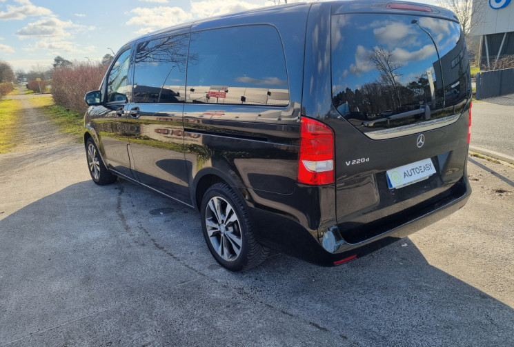 MERCEDES CLASSE V long exclusive 8 places V220 2.2 CDI 7G-TRONIC 163 cv TVA RECUPERABLE 