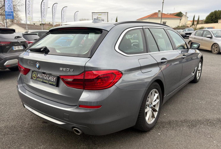 BMW SERIE 5 TOURING 520D  2.0 D STEPTRONIC8 190 BUSINESS DESIGN-  BOITE AUTO - GARANTIE 12  MOIS