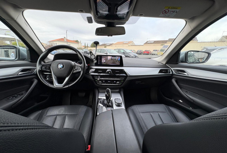 BMW SERIE 5 TOURING 520D  2.0 D STEPTRONIC8 190 BUSINESS DESIGN-  BOITE AUTO - GARANTIE 12  MOIS