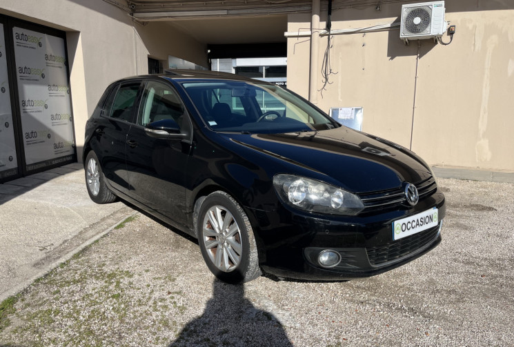 Volkswagen Golf VI 1.4 TSI 160 ch CARAT /CHAINE DE DISTRIBUTION /TOIT OUVRANT/GPS/RADAR/ REGULATEUR