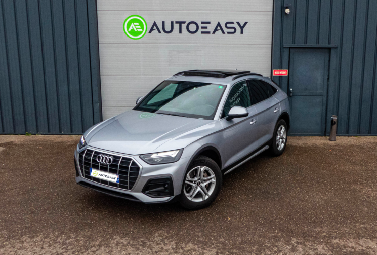 Audi Q5 Sportback 40 TDI Attelage Toit Ouvrant Cam 360 Cuir GARANTIE 2028