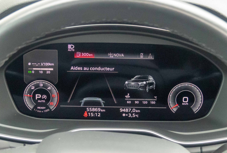 Audi Q5 Sportback 40 TDI Attelage Toit Ouvrant Cam 360 Cuir GARANTIE 2028