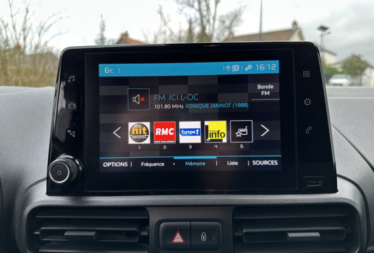 Citroën Berlingo  M Driver BlueHDi 100 Worker Attelage/ caméra / carplay