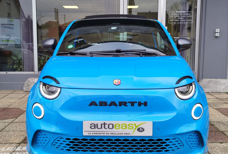 Abarth 500C 42 kWh 155 ch / Turismo / Suivi FIAT ABARTH