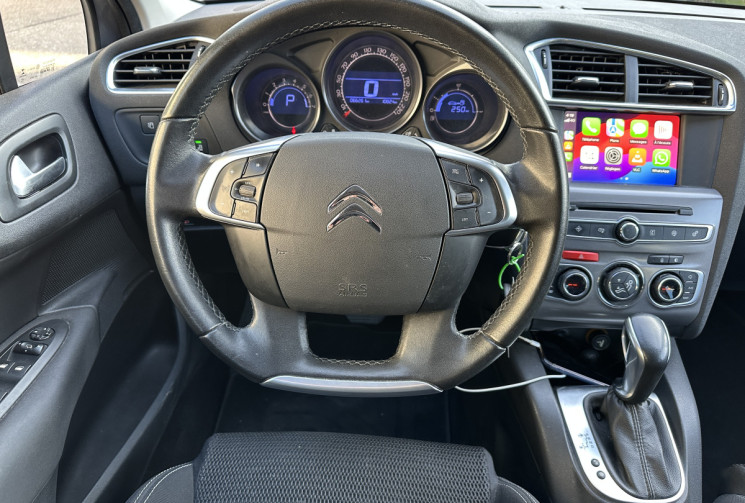 Citroën C4 PureTech 130ch Millenium EAT6 / Entretien 100% Citroen  / Courroie neuve