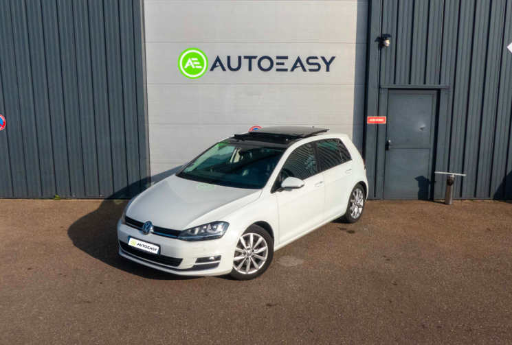 Volkswagen Golf  VII 1.4 TSI 150 DSG Carat toit ouvrant LED entretien 100% VW