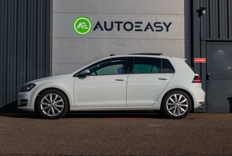Volkswagen Golf  VII 1.4 TSI 150 DSG Carat toit ouvrant LED entretien 100% VW