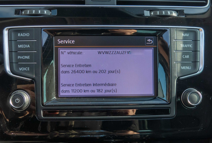 Volkswagen Golf  VII 1.4 TSI 150 DSG Carat toit ouvrant LED entretien 100% VW