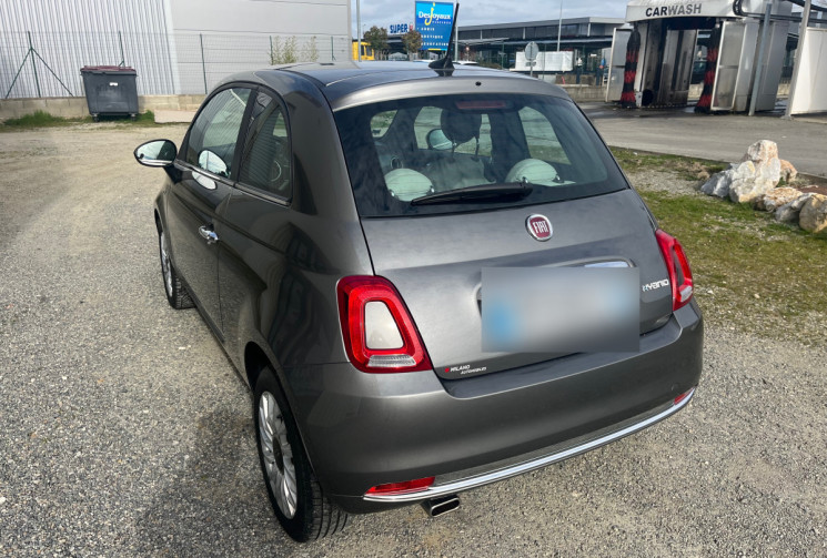 FIAT 500 Hybrid 1.0 70ch BSG S&S Dolcevita 1ERE MAIN