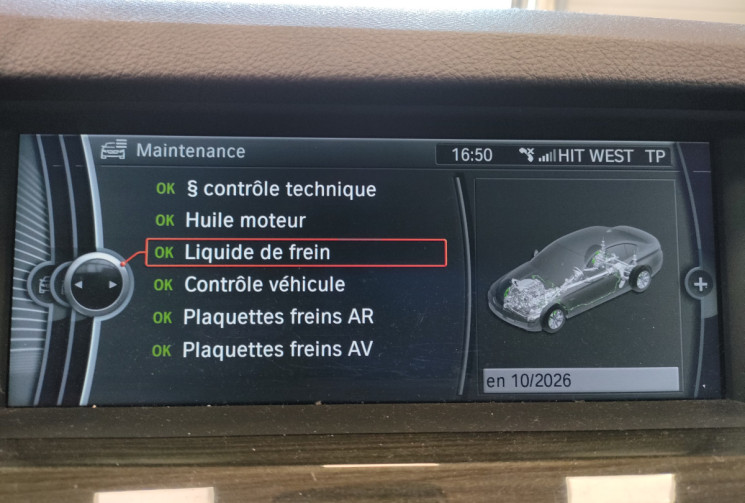 BMW SERIE 5  535iA 306ch Luxe Entretien OK