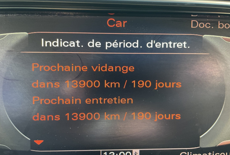 Audi RS5 4.2 V8 FSI 450 ch QUATTRO S Tronic 7/ 77000 km / Toit Ouvrant/ JA 20 / CUIR
