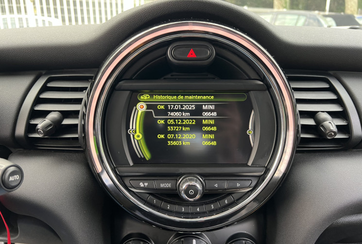 Mini Mini One 1.5 102 Blackfriars / 2ème Main / Toit Ouvrant / Véhicule Français / Radars AR / GPS