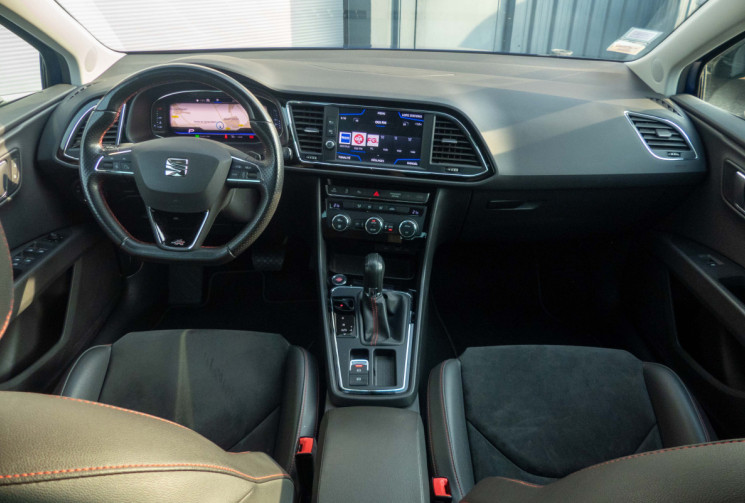 SEAT Leon 1.5 TSI 150 FR DSG / Caméra Virtual Cockpit Keyless Mode de conduite Full Link