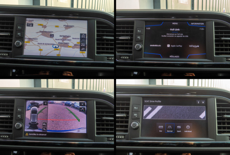 SEAT Leon 1.5 TSI 150 FR DSG / Caméra Virtual Cockpit Keyless Mode de conduite Full Link