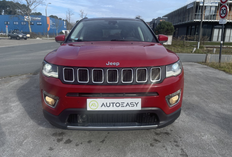 Jeep COMPASS LIMITED 120 cv 1.6 CRD * Carplay * Caméra * Attelage * Cuir * Sièges Chauffants * 2WD