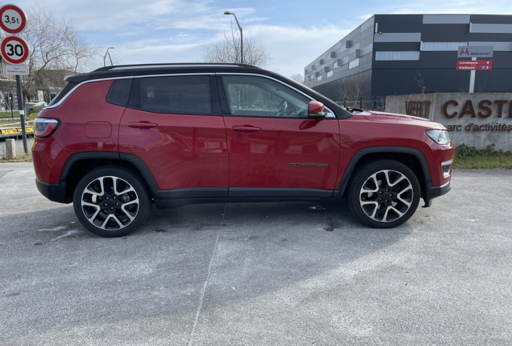 Jeep COMPASS LIMITED 120 cv 1.6 CRD * Carplay * Caméra * Attelage * Cuir * Sièges Chauffants * 2WD