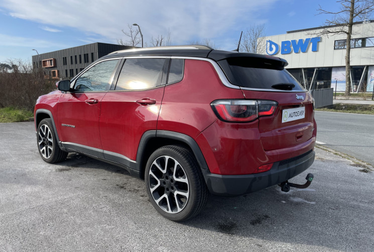 Jeep COMPASS LIMITED 120 cv 1.6 CRD * Carplay * Caméra * Attelage * Cuir * Sièges Chauffants * 2WD