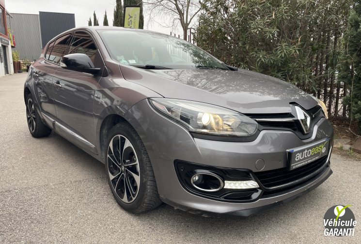 Renault Megane 3 Berline 132 cv BOSE Boîte auto / Faible kilométrage / Révisée 