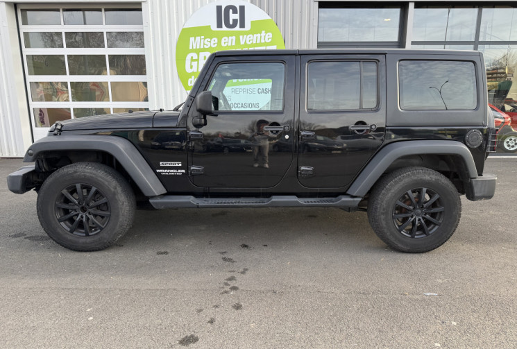 Jeep WRANGLER JK UNLIMITED 2.8 CRD SPORT 16V DPF 4WD S&S 200 cv