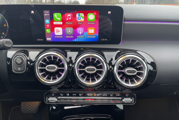 Mercedes Classe A 180d 116 cv Toit Ouvrant * Caméra * Carplay * Siège Elec Chauffant à mémoire * BVA