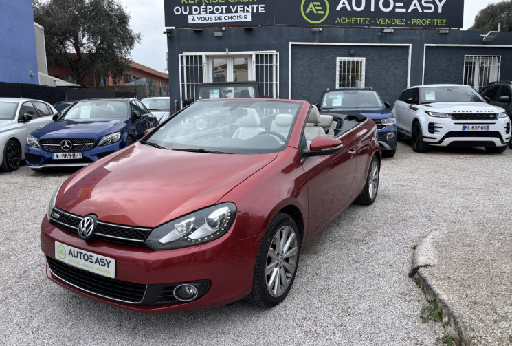 Volkswagen Golf VI CABRIOLET 2.0 TDI 140 Ch DSG6