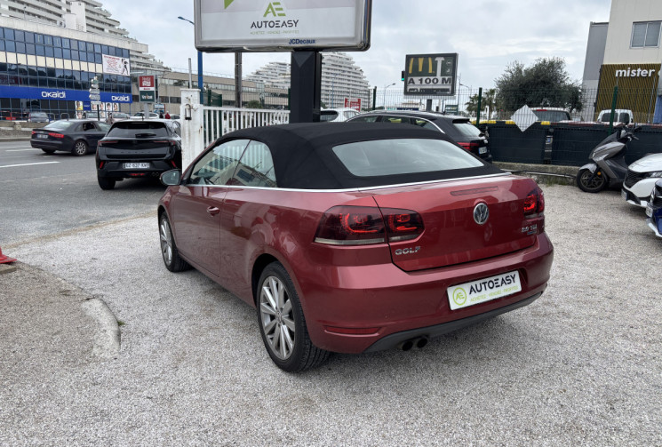 Volkswagen Golf VI CABRIOLET 2.0 TDI 140 Ch DSG6