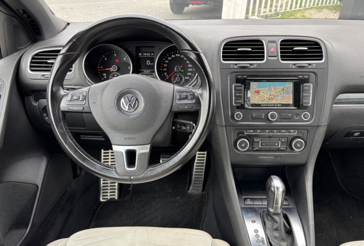 Volkswagen Golf VI CABRIOLET 2.0 TDI 140 Ch DSG6