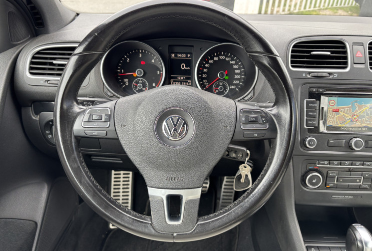 Volkswagen Golf VI CABRIOLET 2.0 TDI 140 Ch DSG6