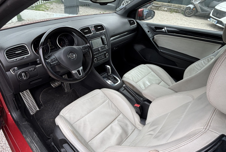 Volkswagen Golf VI CABRIOLET 2.0 TDI 140 Ch DSG6