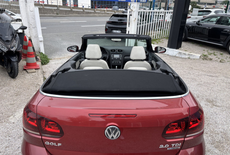 Volkswagen Golf VI CABRIOLET 2.0 TDI 140 Ch DSG6