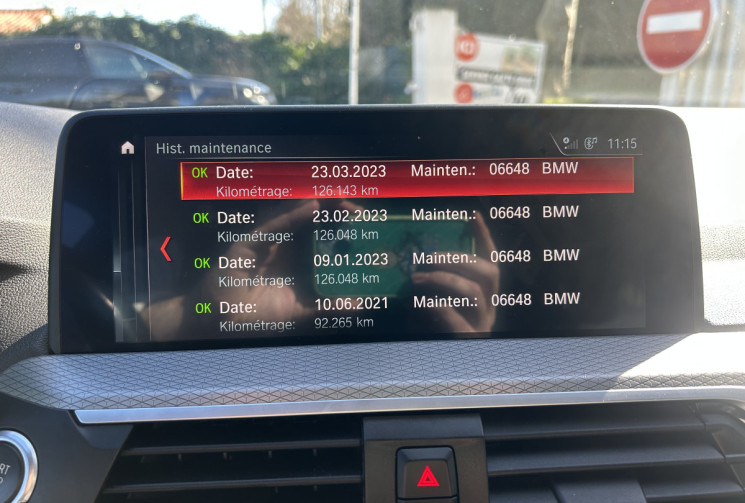 BMW X4 (G02) 25d xDrive 2.0 d 231 M sport hayon électrique / entretien complet