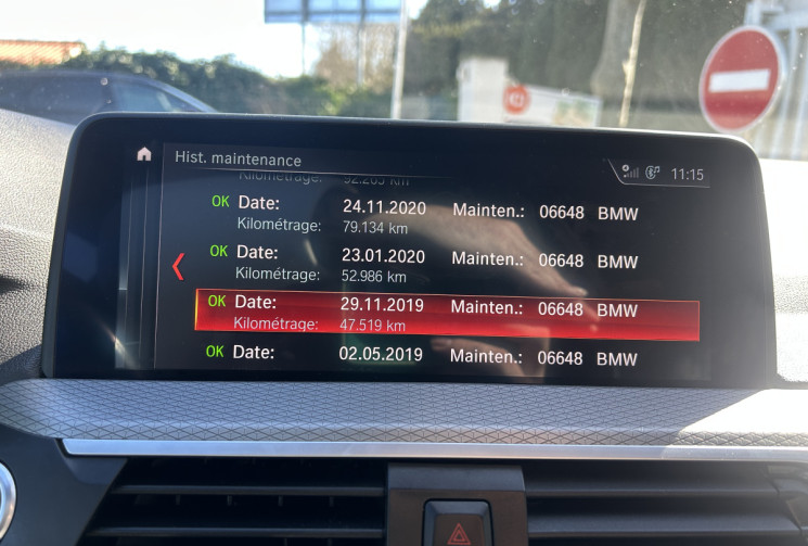 BMW X4 (G02) 25d xDrive 2.0 d 231 M sport hayon électrique / entretien complet