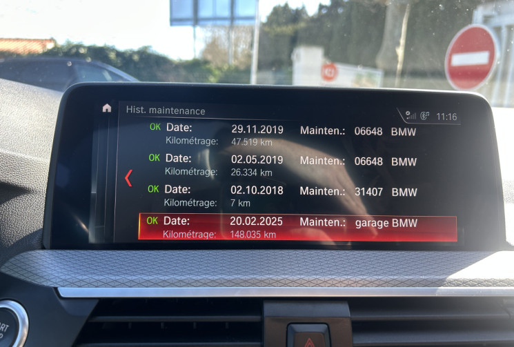 BMW X4 (G02) 25d xDrive 2.0 d 231 M sport hayon électrique / entretien complet