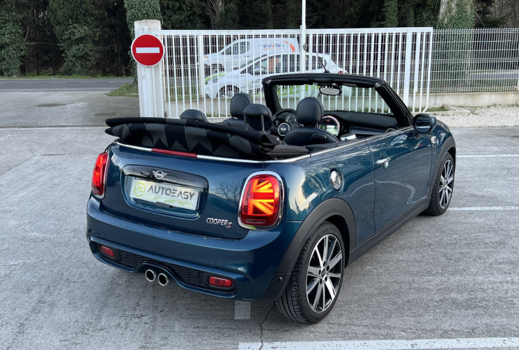 Mini MINI Cabriolet Cooper S Sidewalk 178 BVA7 LCI / Sièges Chauffants / Caméra / Carplay / Keyless