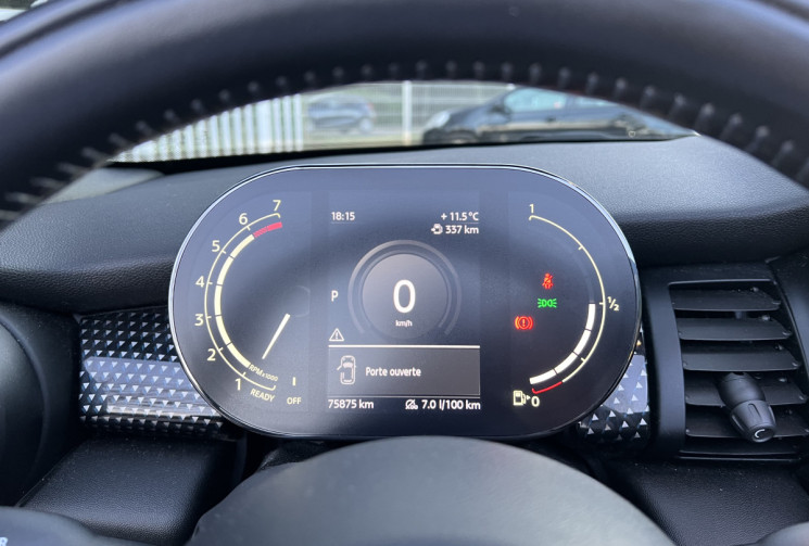 Mini MINI Cabriolet Cooper S Sidewalk 178 BVA7 LCI / Sièges Chauffants / Caméra / Carplay / Keyless