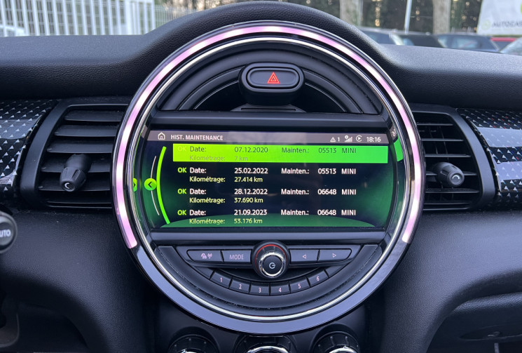 Mini MINI Cabriolet Cooper S Sidewalk 178 BVA7 LCI / Sièges Chauffants / Caméra / Carplay / Keyless