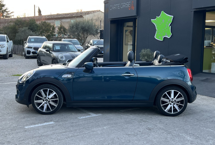 Mini MINI Cabriolet Cooper S Sidewalk 178 BVA7 LCI / Sièges Chauffants / Caméra / Carplay / Keyless