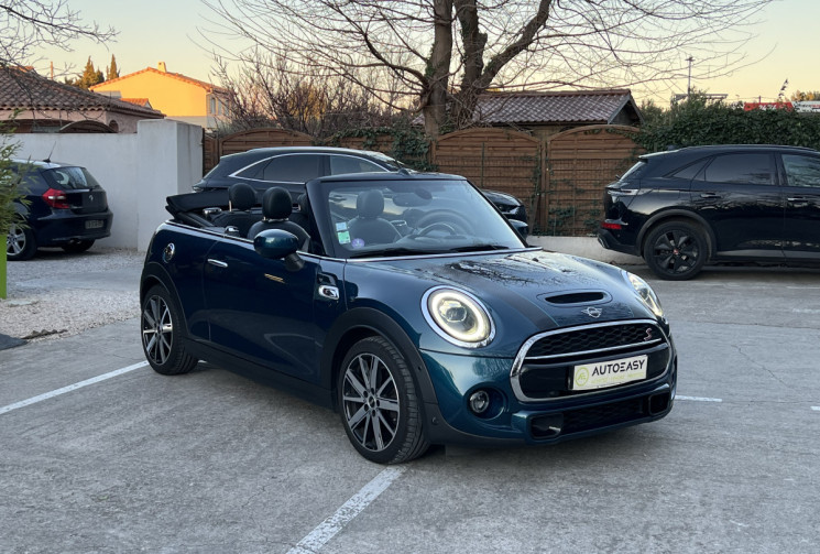 Mini MINI Cabriolet Cooper S Sidewalk 178 BVA7 LCI / Sièges Chauffants / Caméra / Carplay / Keyless